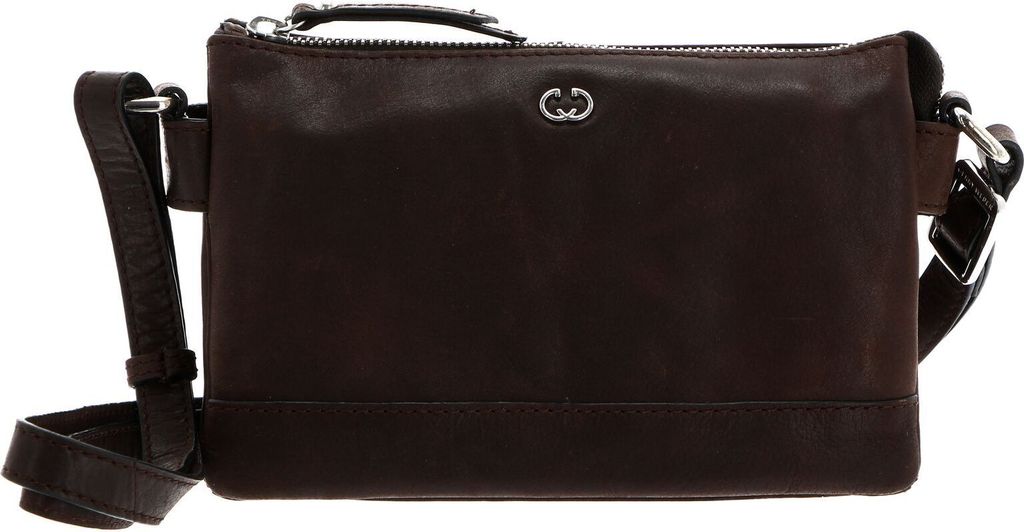 GERRY WEBER Umhängetasche Schultertasche Segovia Shoulderbag SHZ Dark Brown braun