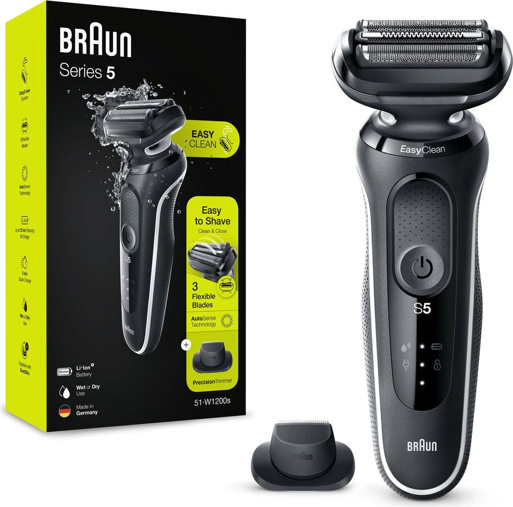 Braun Series 5 51-W1200s Zastřihovač fólií černý - bílý Obrázek produktu 