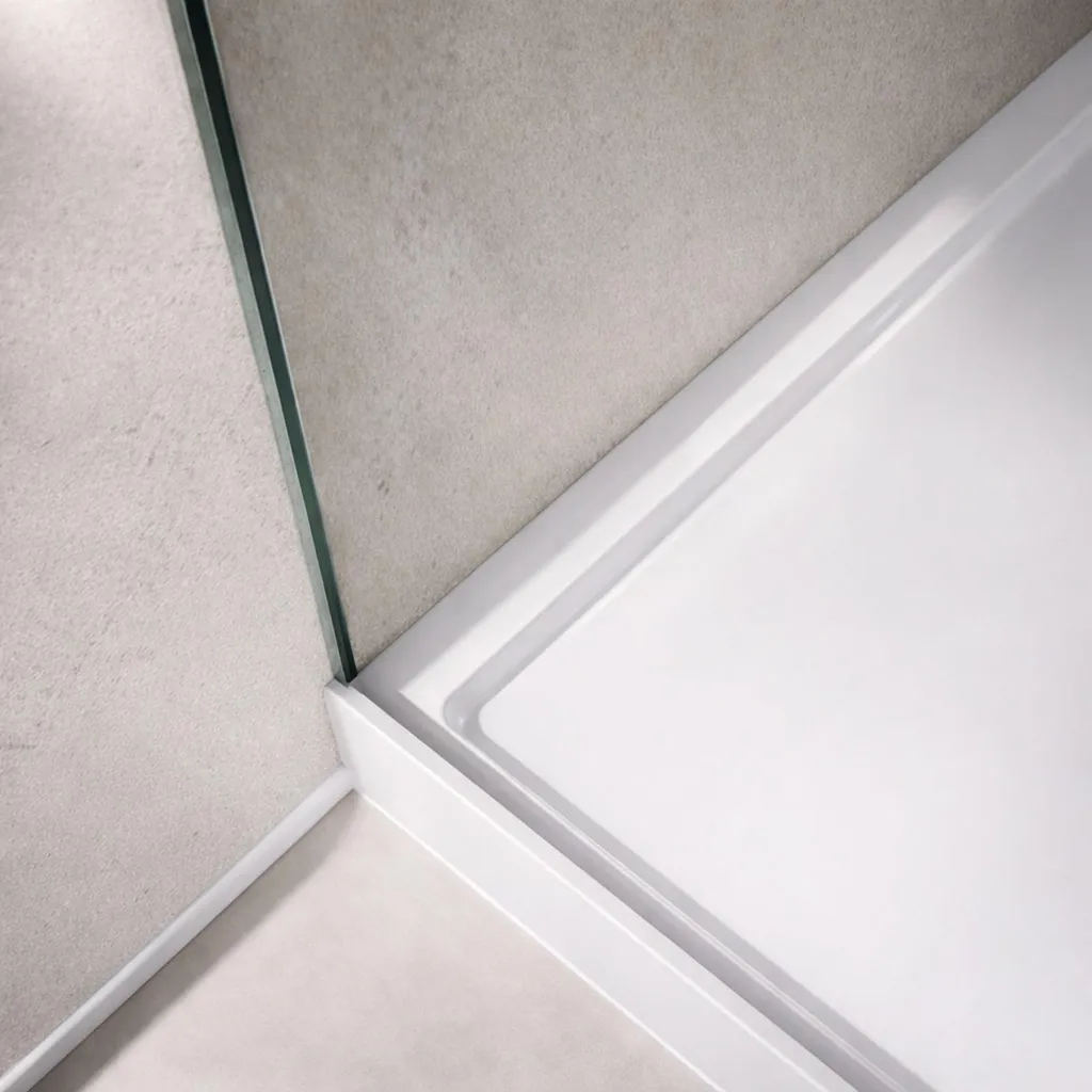 Rénovation Douche sans Carrelage : Pack 3 Panneaux Muraux Pierre Grise
