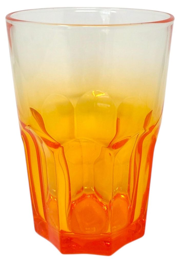 ARC Trinkglas Crazy Orange 400 ml – Neon Design Glas, Produktbild 