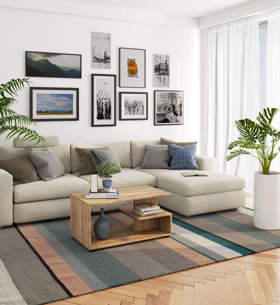 Couchtisch PIN 90 cm in zeitlosem Design für Ihr Wohnzimmer