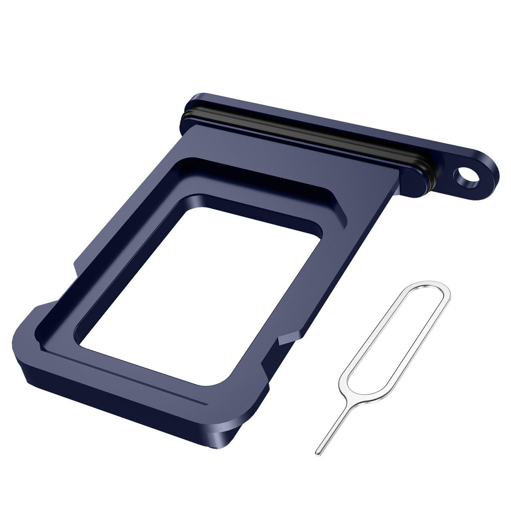 SIM- Kartenhalter für iPhone 17 Pro/ 17 Pro Max - SIM Kartensteckplatz - Blau