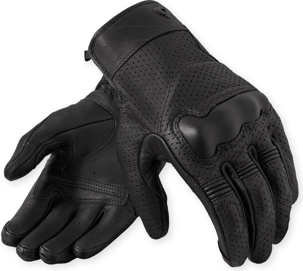 Revit New Heights perforierte Damen Motorrad Handschuhe, schwarz, S