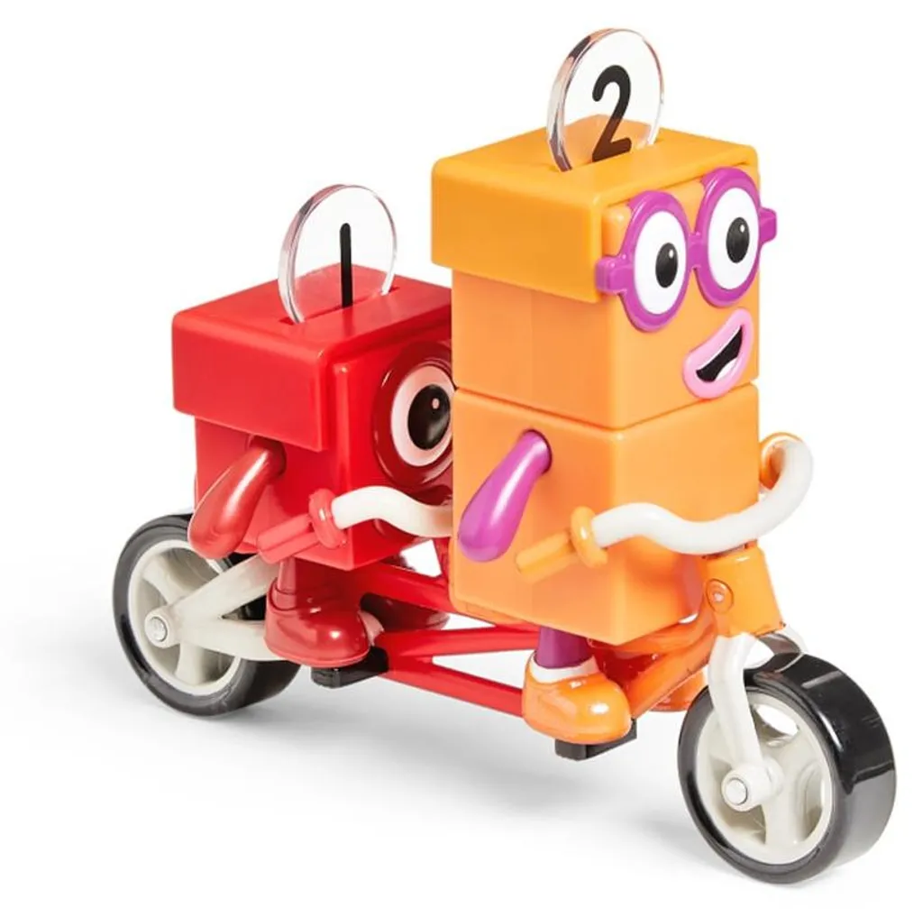Figurines Educatives Numberblocks Jouets Vélo Tandem pour Enfant