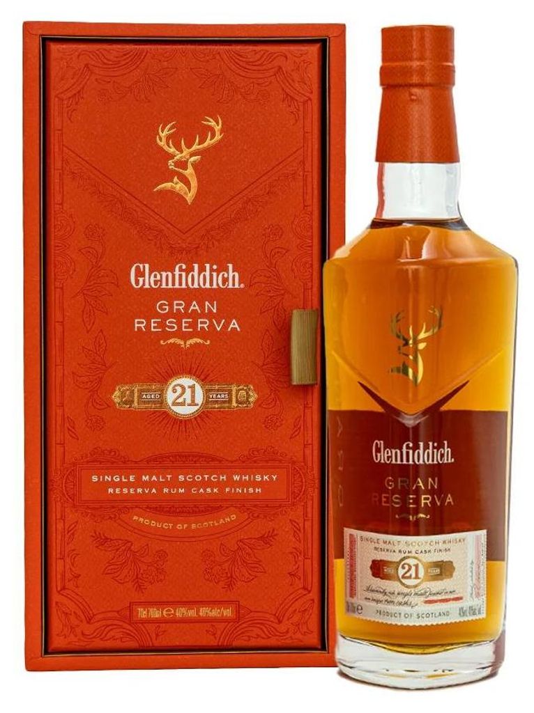 Glenfiddich 21 Years Gran Reserva Single Malt Scotch Whisky Produktbild 