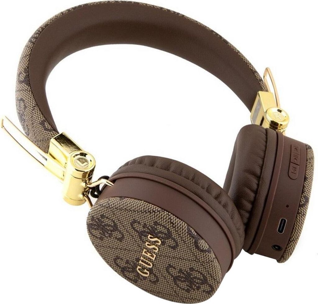 Guess Casti Bluetooth Over-Ear 4G Metal Logo Wireless Maro Obrázok produktu 3