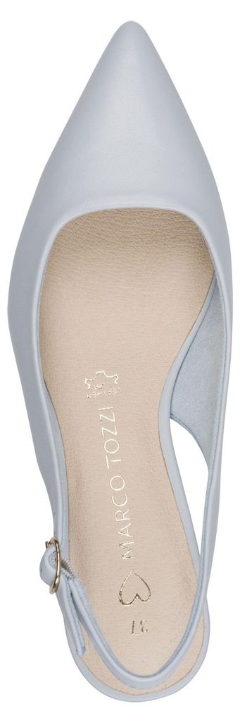 MARCO TOZZI Damen spitz Pump Slingback 2-29514-44, Größe:36 EU, Farbe:Blau