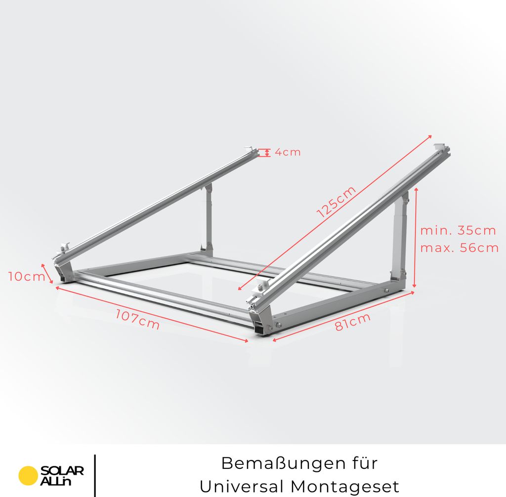 Typ-1 Universal - Montageset für Balkonkraftwerke und Produktbild 7