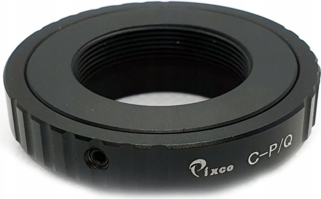Installer Objectif Tevidon M25 sur Pentax Q avec cet Adaptateur C-Mount