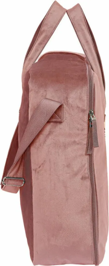 Sac rose Safta Mum Marsala résistant avec compartiments de rangement
