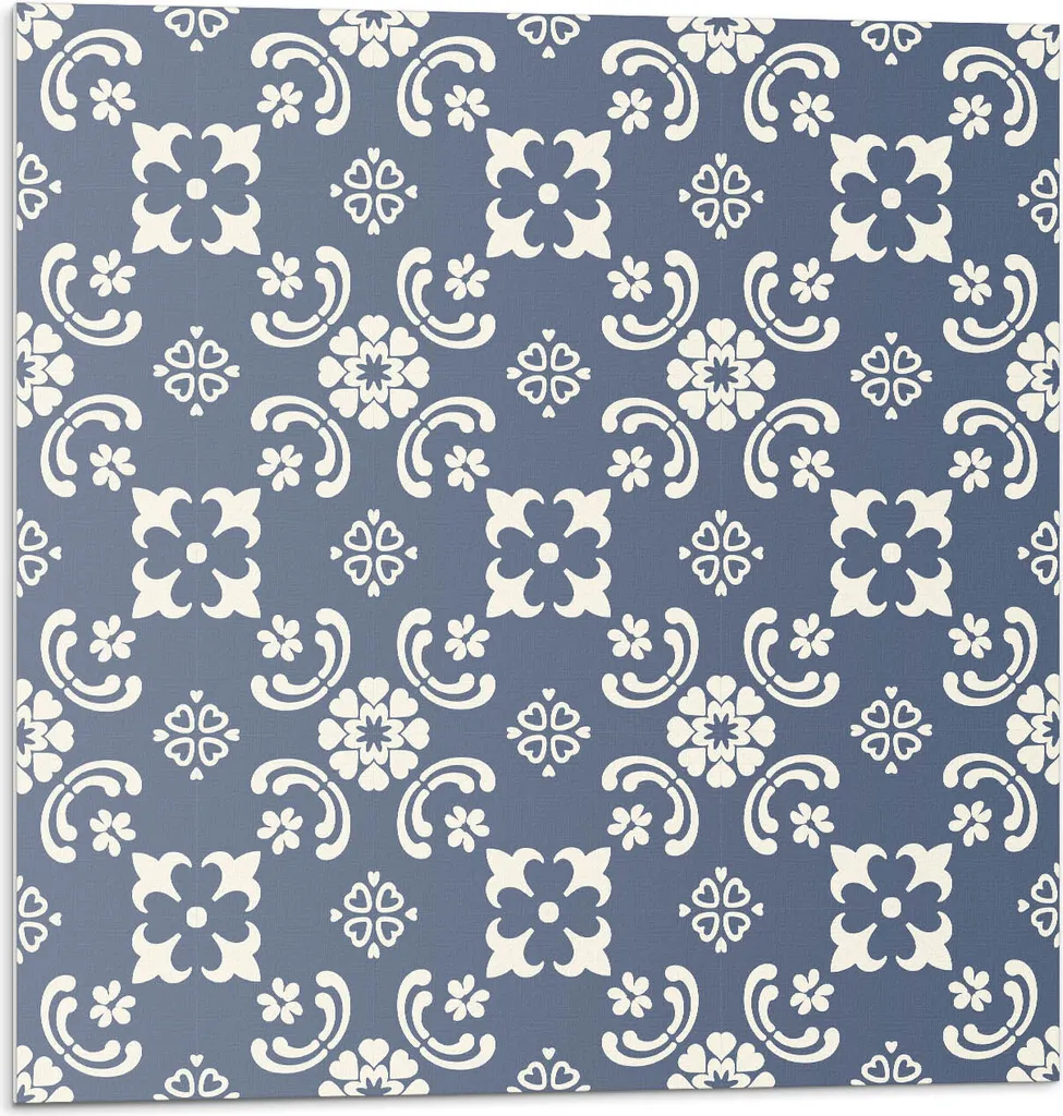 Decorazione Parete 3D Floreale - Piastrelle Adesive Vinile 50x50 cm