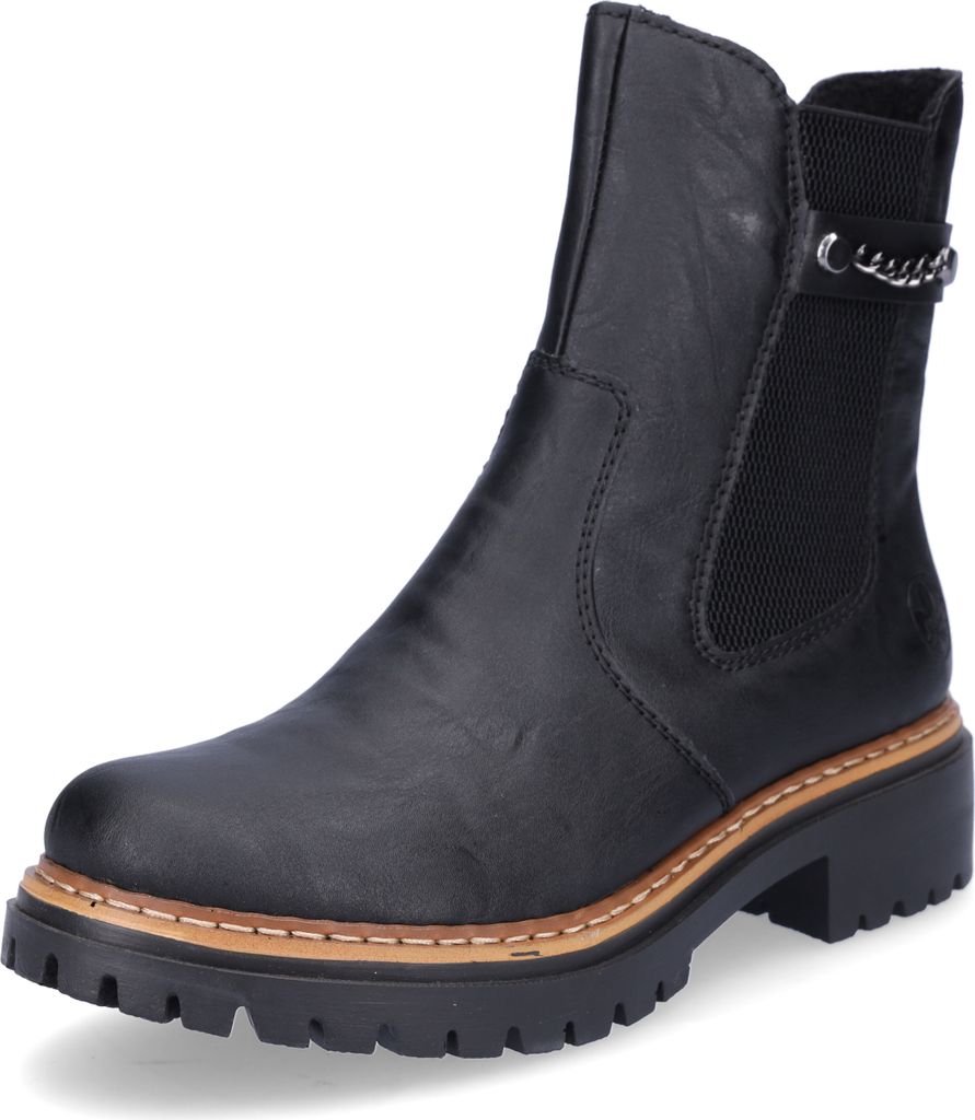 Stiefeletten Rieker Boots Schwarz 39 Rieker Stiefel Schwarz