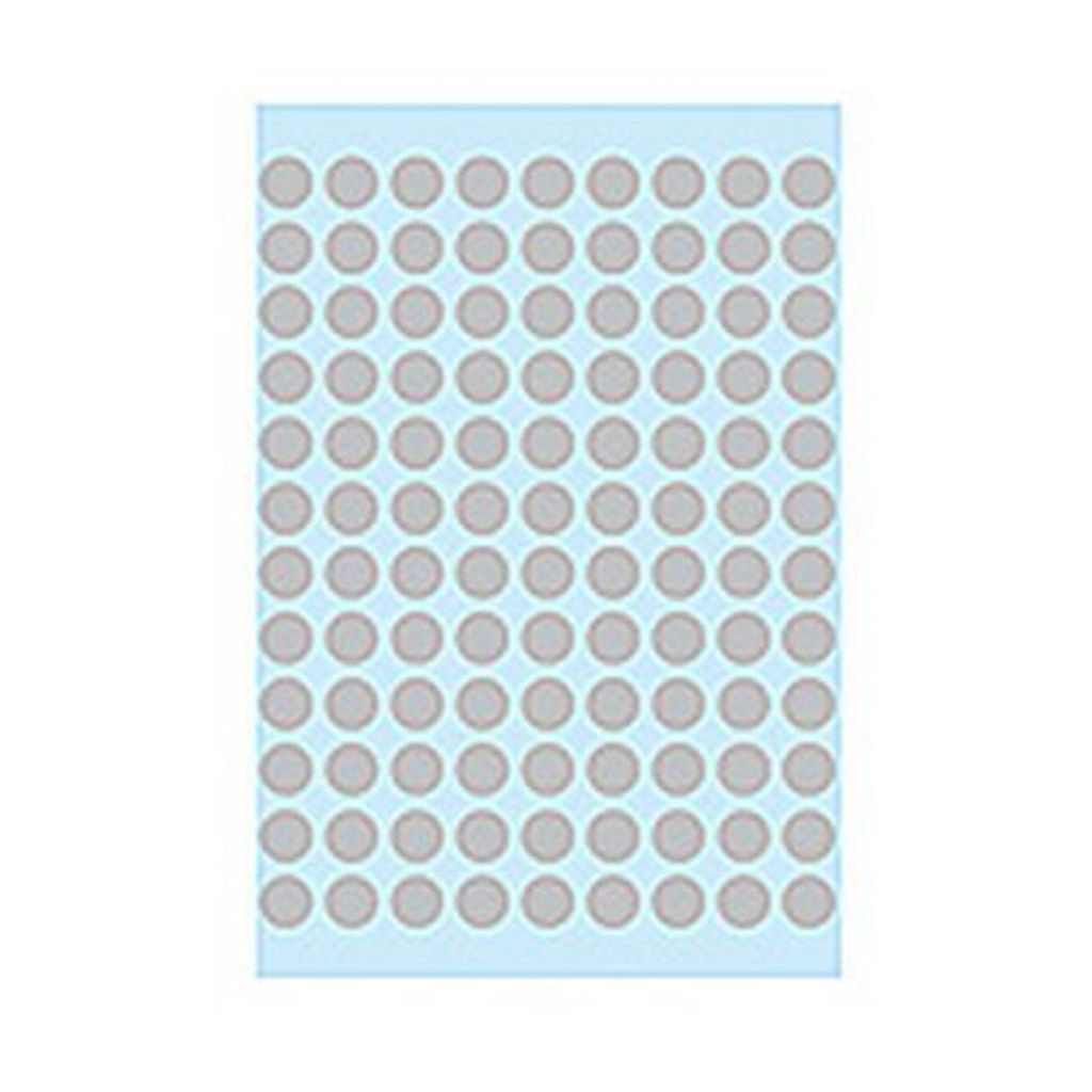 HERMA Vielzwecketiketten/Farbpunkte  8mm rund grau Image du produit 