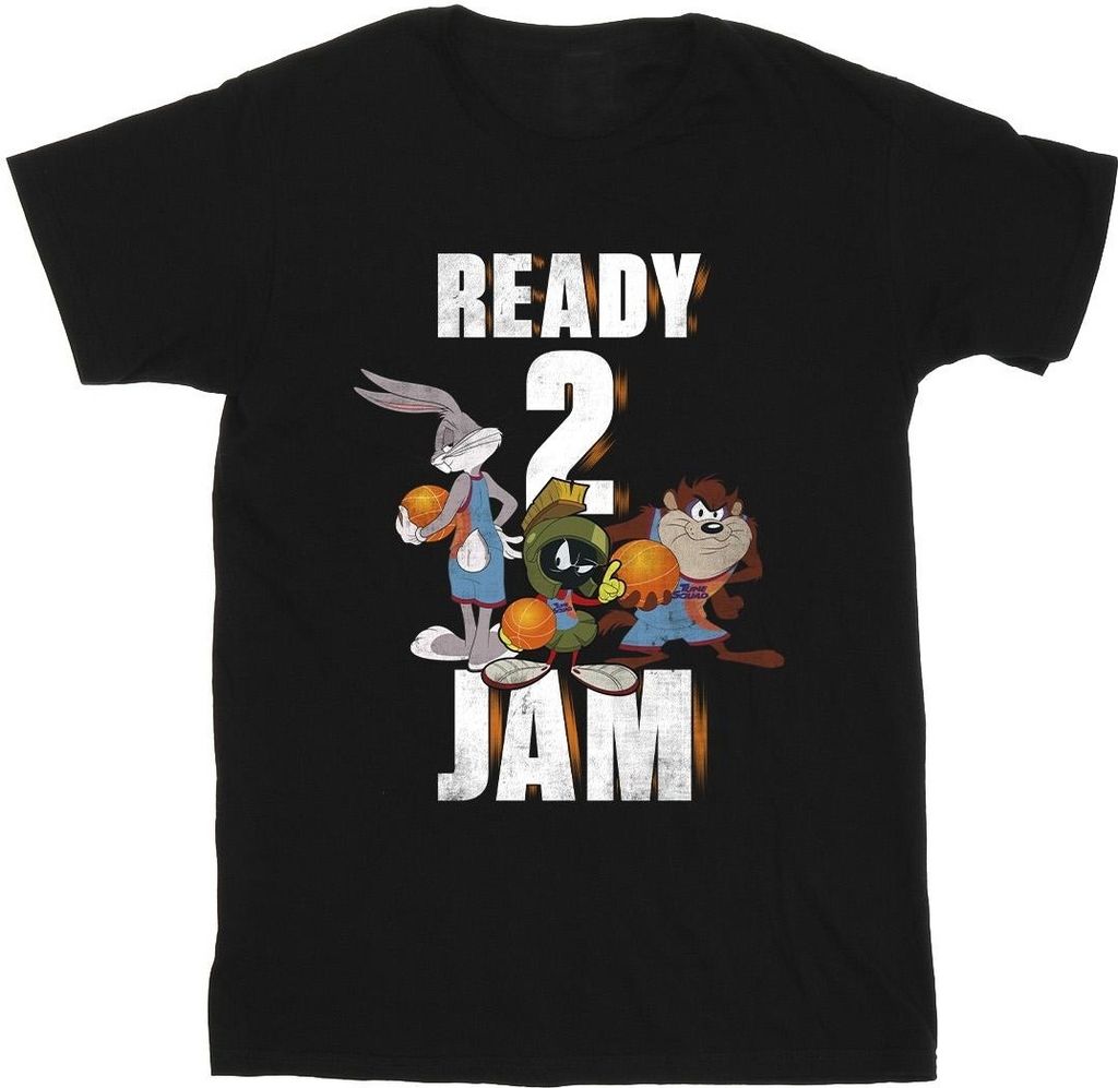 Space Jam: A New Legacy - "Ready 2 Jam" T-Shirt für Herren BI51857 (S) (Schwarz)
