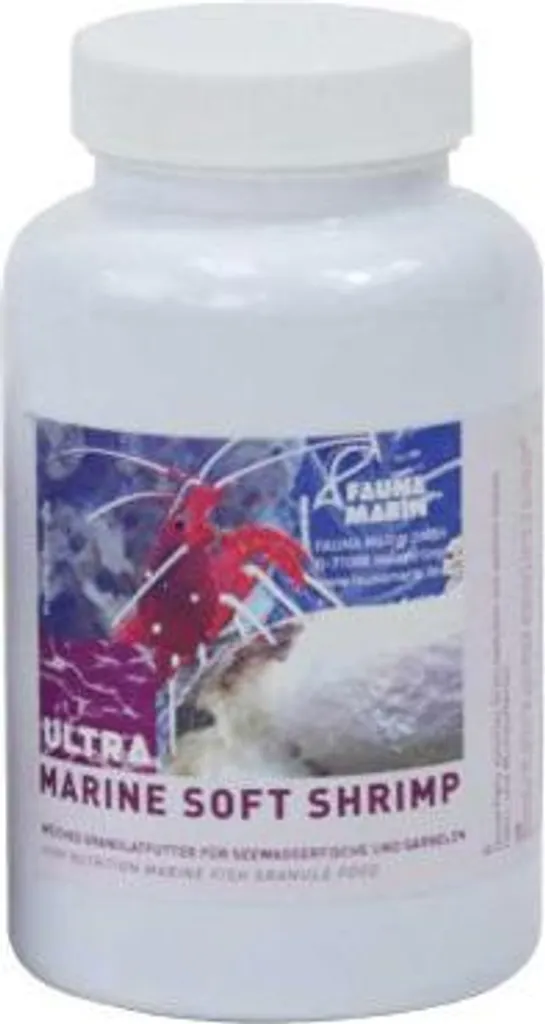 Granulés mous Fauna Marin Soft Shrimp 250ml pour poissons d'eau de mer