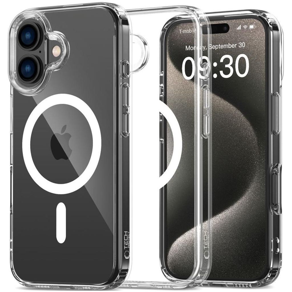 Tech-Protect Flexair Hybrid MagSafe etui na iPhone 16 Zdjęcie produktu 