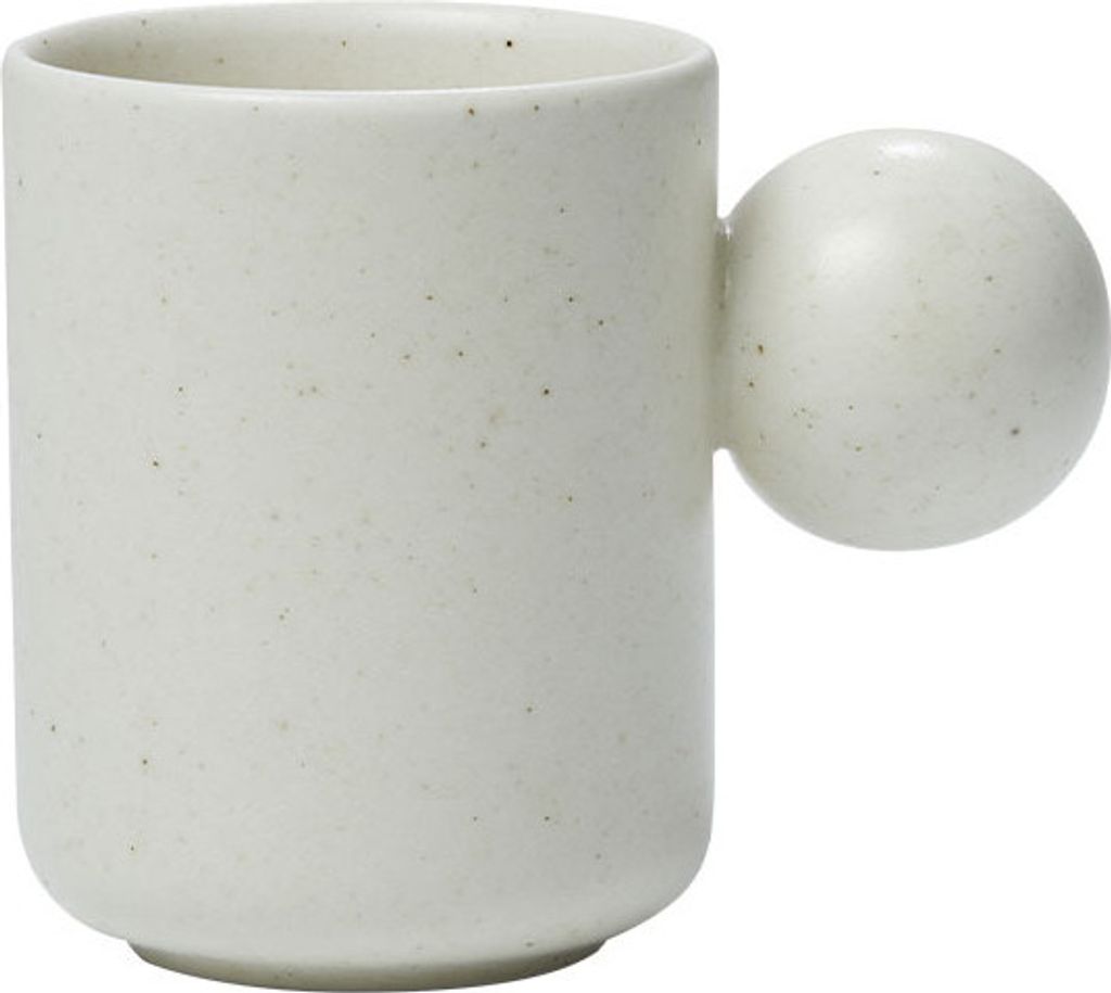 Neoflam - Better Finger Keramiktasse Ball - 300ml Weiß Produktbild 