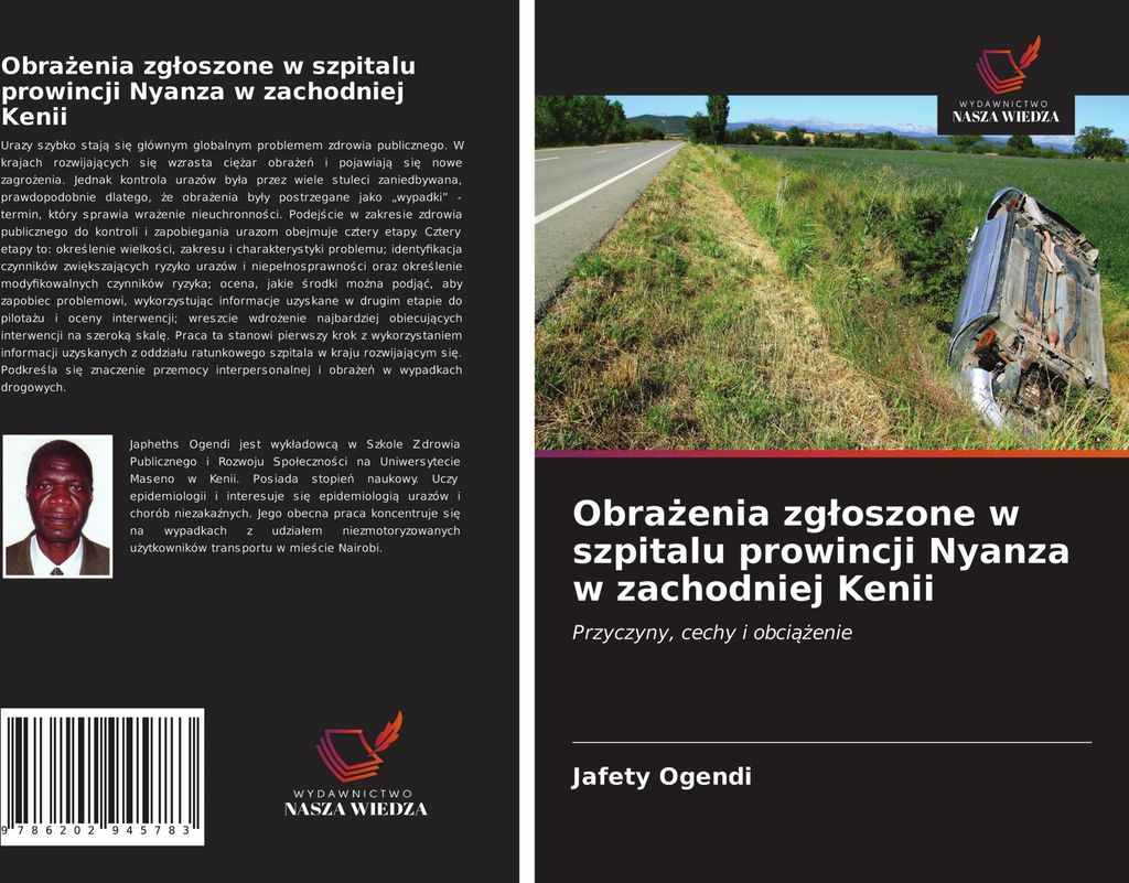 Obra¿enia zg¿oszone w szpitalu prowincji Nyanza w zachodniej Kenii