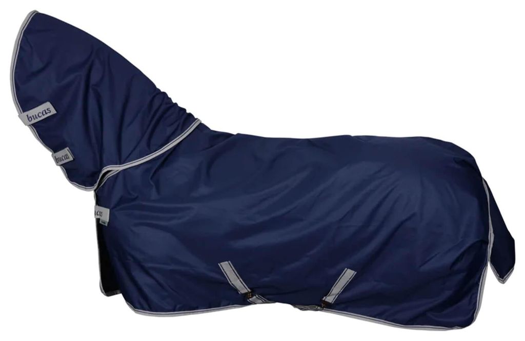 Bucas Outdoordecke 0g Freedom Turnout Light Full Neck Regendecke Navy 165