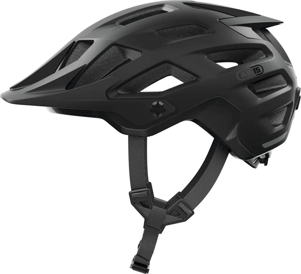 Casque VTT Abus Moventor 2.0 Velvet Black M 65491 - Protection All-Mountain