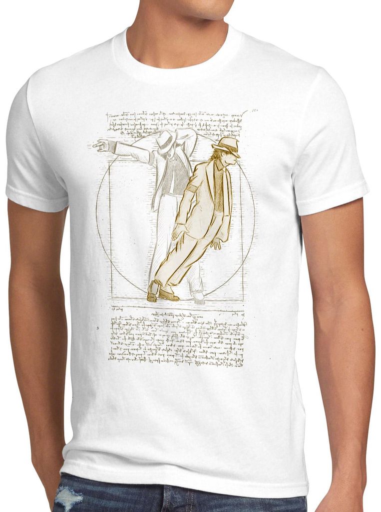 BaumwolleCloud Vitruvianischer Pop King Herren T-Shirt Produktbild 