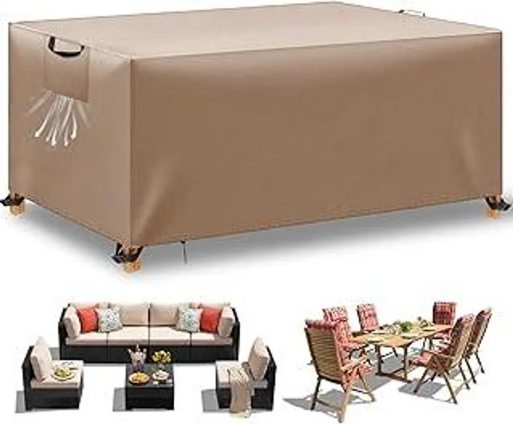 Copertura Giardino Khaki 170x94x71 | Protezione Elegante Oxford 420D