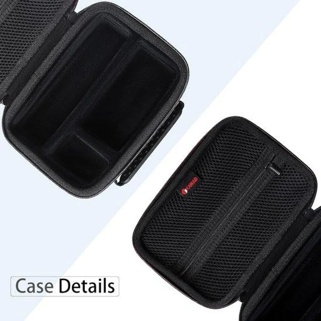 Étui de transport pour appareil photo hybride avec grip Bluetooth intégré