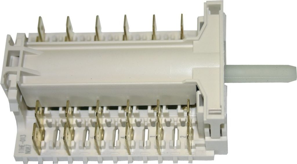 easyPART passend für 00173809 BOSCH Backofenschalter Wahlschalter Schalter Dreefs 11HE013 Backofen Herd Siemens 173809 mit 6/4,6mmØ Normachse Ste...