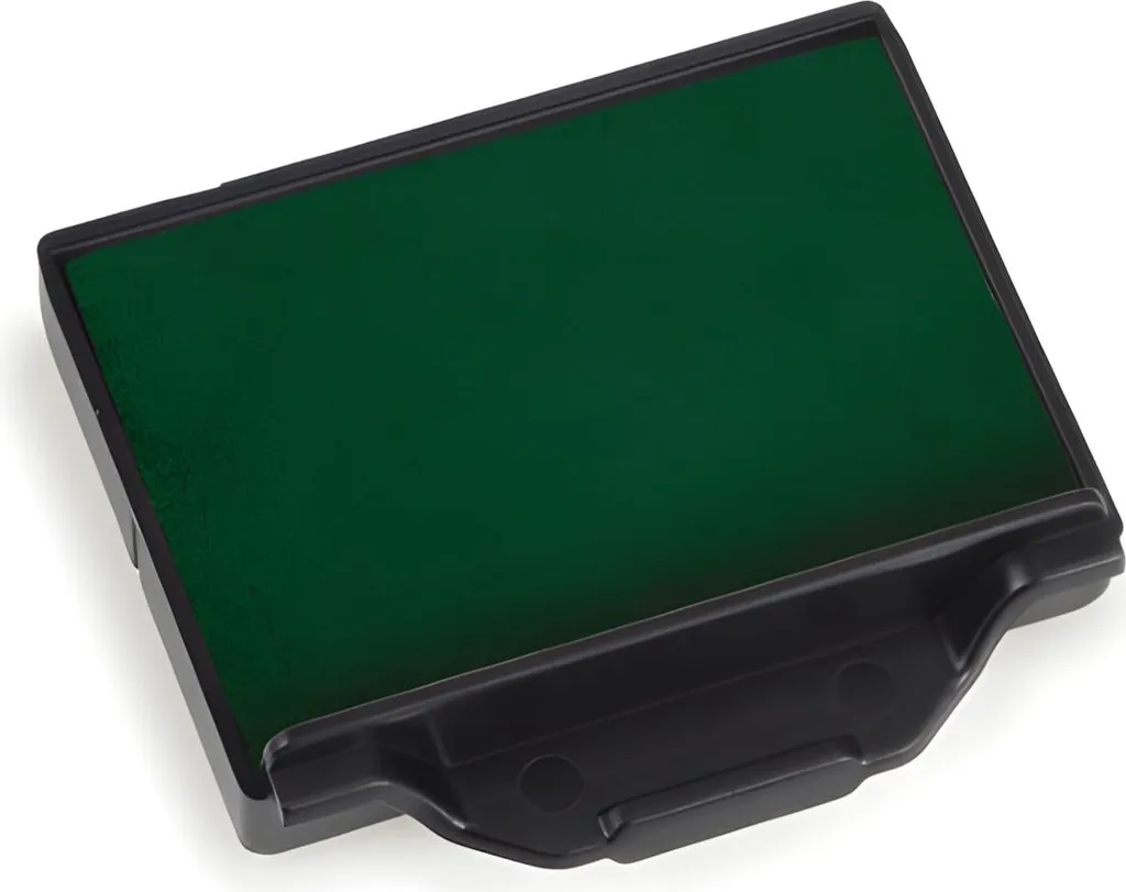 Pack de 2 recharges pour tampon Trodat 6/50 encre verte - Idéal bureautique