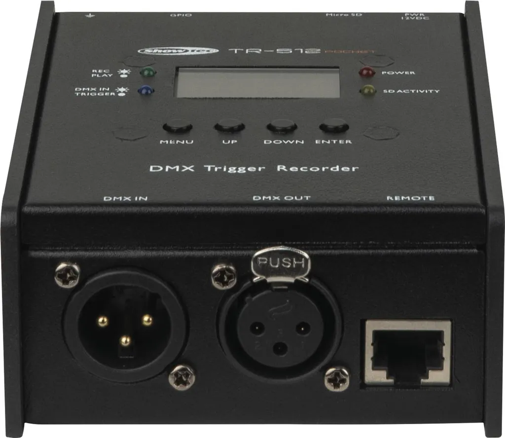 Showtec TR-512 : Déclencheur DMX de secours contre Panne Console
