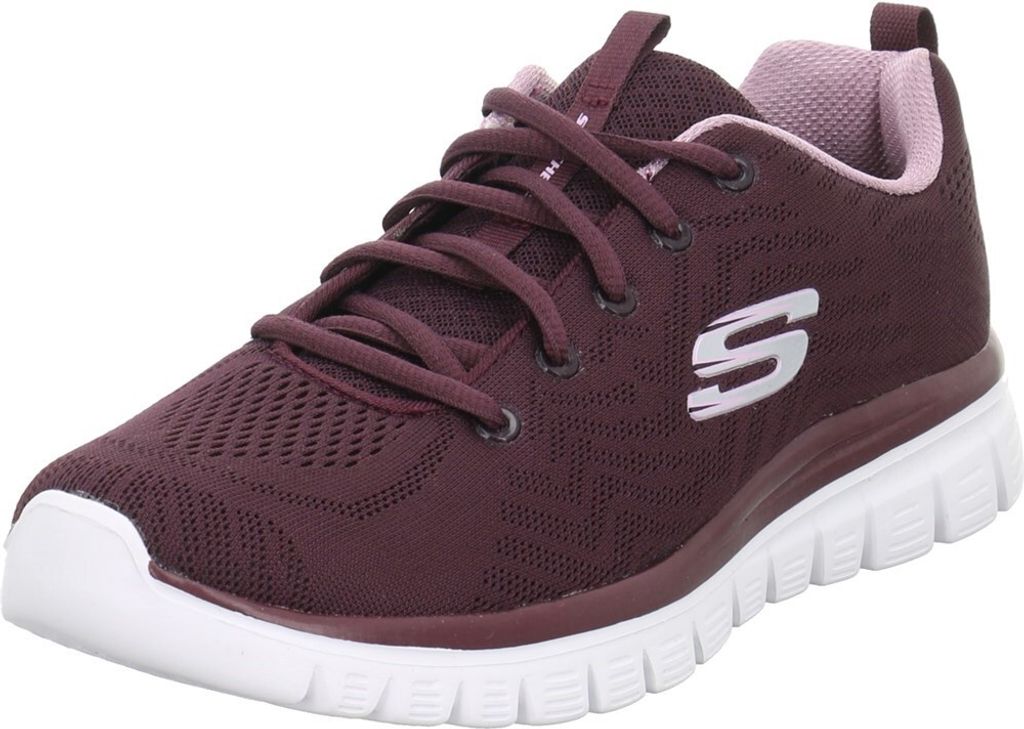Skechers Graceful - Get Connected - Wine Polyester Größe: Produktbild 