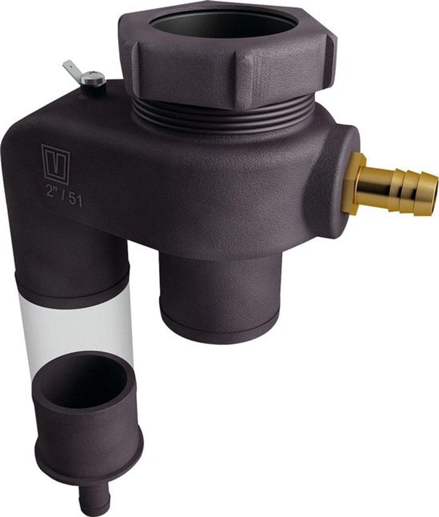 VETUS FSA5116 Kraftstoffüberlauf für Abdeckkappe Ø 51 mm und Entlüftung Ø 16 mm