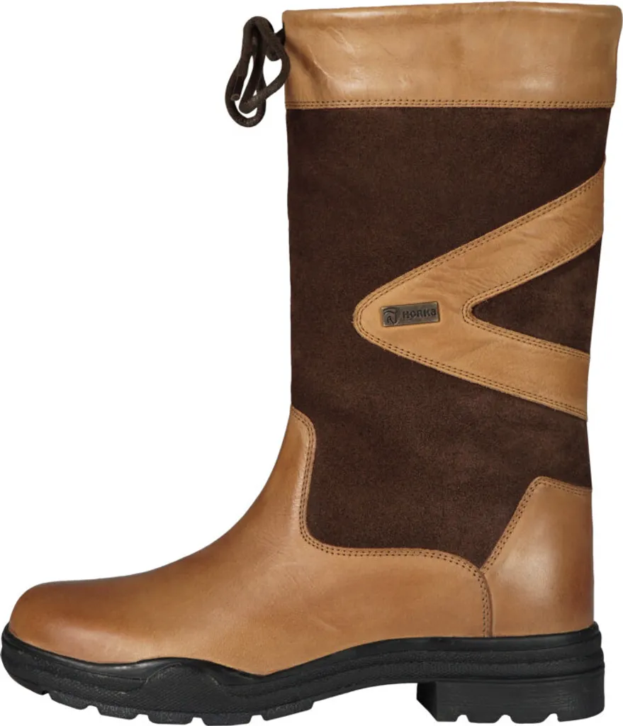 Bottines en cuir véritable Greenwich 146270 pour homme - Style classique