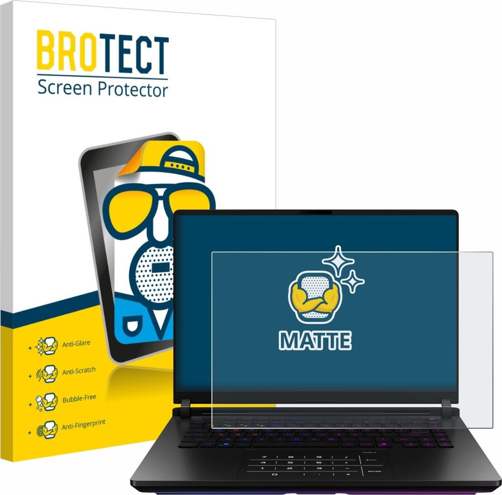 BROTECT Schutzfolie für ASUS ROG Strix SCAR 18 2025 Displayschutz Displayschutzfolie Folie Matt Entspiegelungsfolie