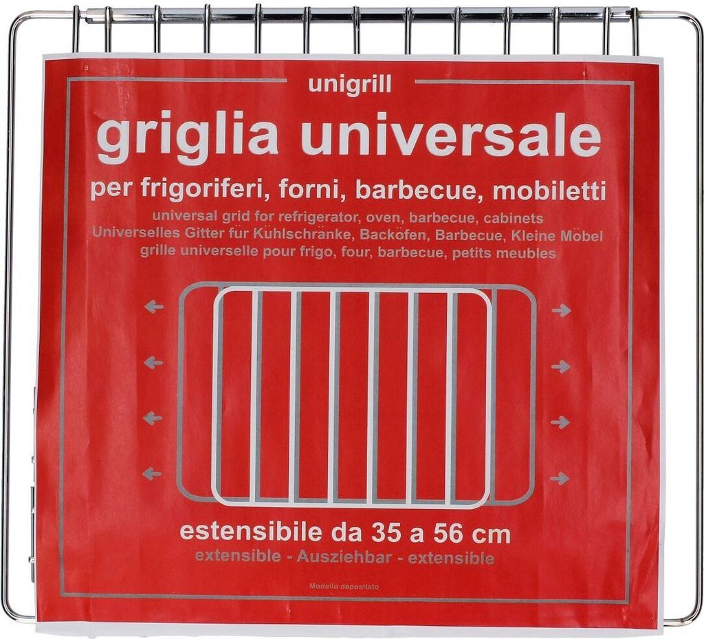 easyPART passend für 806021 SIEMENS Rost Grillrost Backofenrost Grillgitter ausziehbar 350-560x330mm Universal Electrolux AEG 9029792224 passend a...
