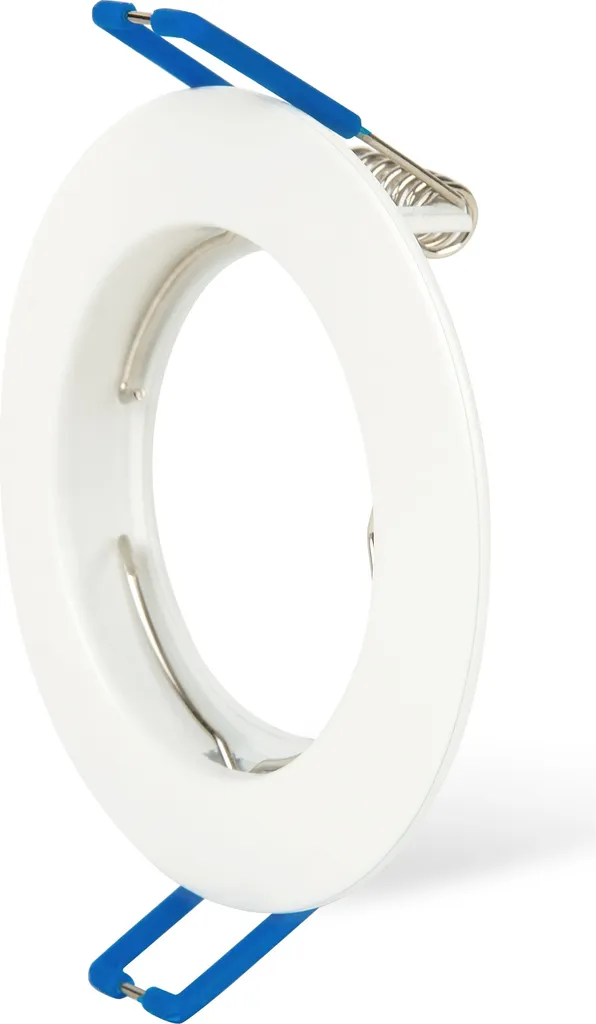 10 Faretti Incasso Soffitto Bianco Rotondi GU10 LED 5W Freddi 76mm
