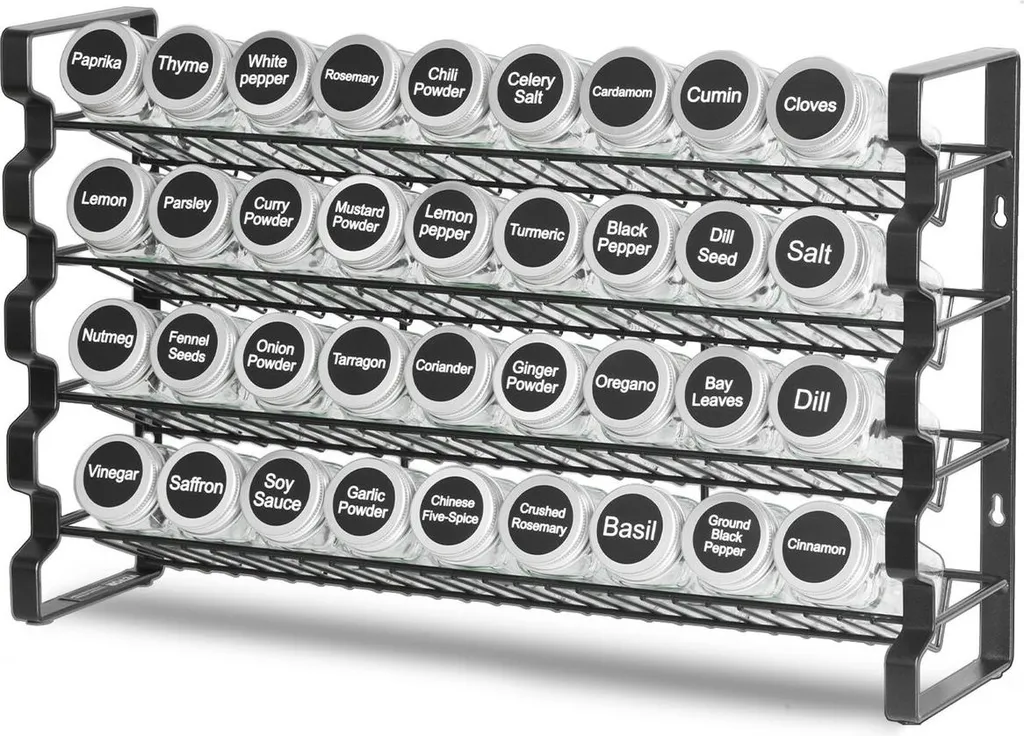 Organisateur d'épices anti-désordre 18 x 11 pouces pour placard rangé