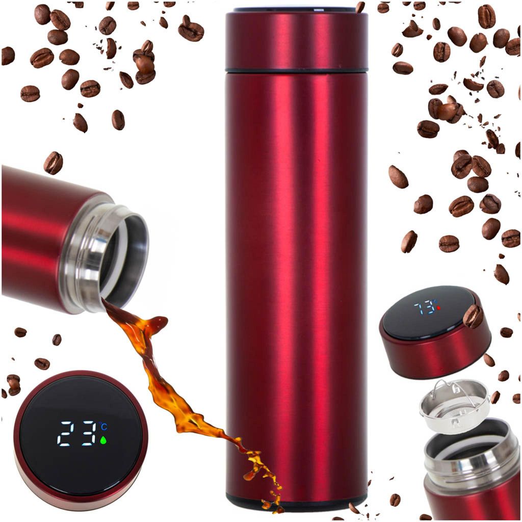 Aga Thermos LED 500ml Rosso Immagine del prodotto 