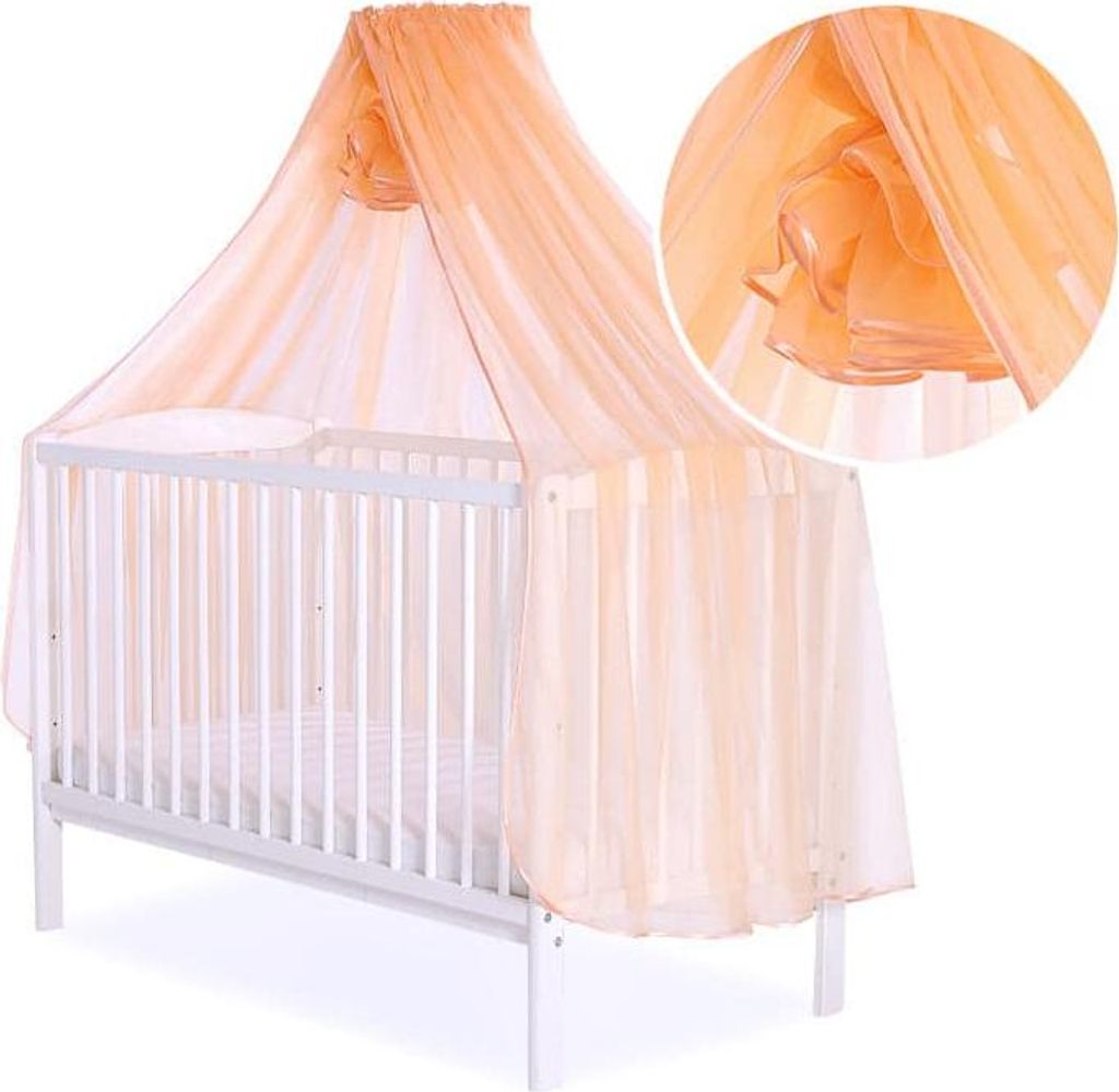 Moskitonetz Chiffon – Moskitonetz – Vollständiger Schutz vor Insekten für die Wiege und das Bett