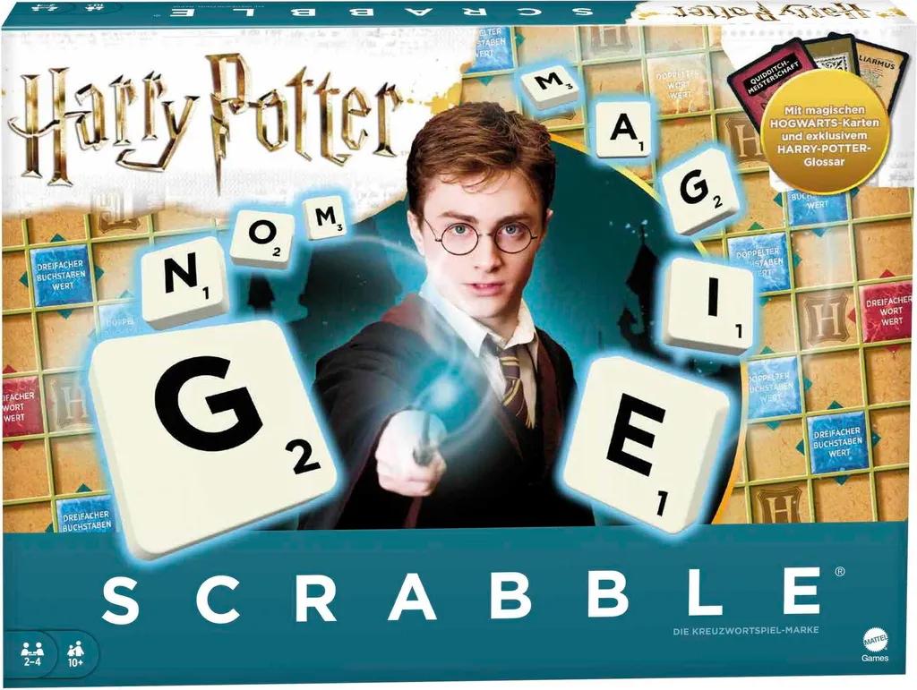 Scrabble Harry Potter : Idée cadeau pour soirée jeux et loisirs créatifs