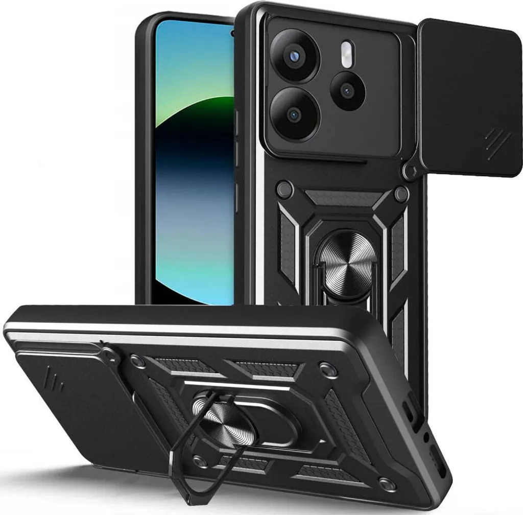 Tech-Protect Camshield Pro Xiaomi Redmi Note 14 5G nero opaco
