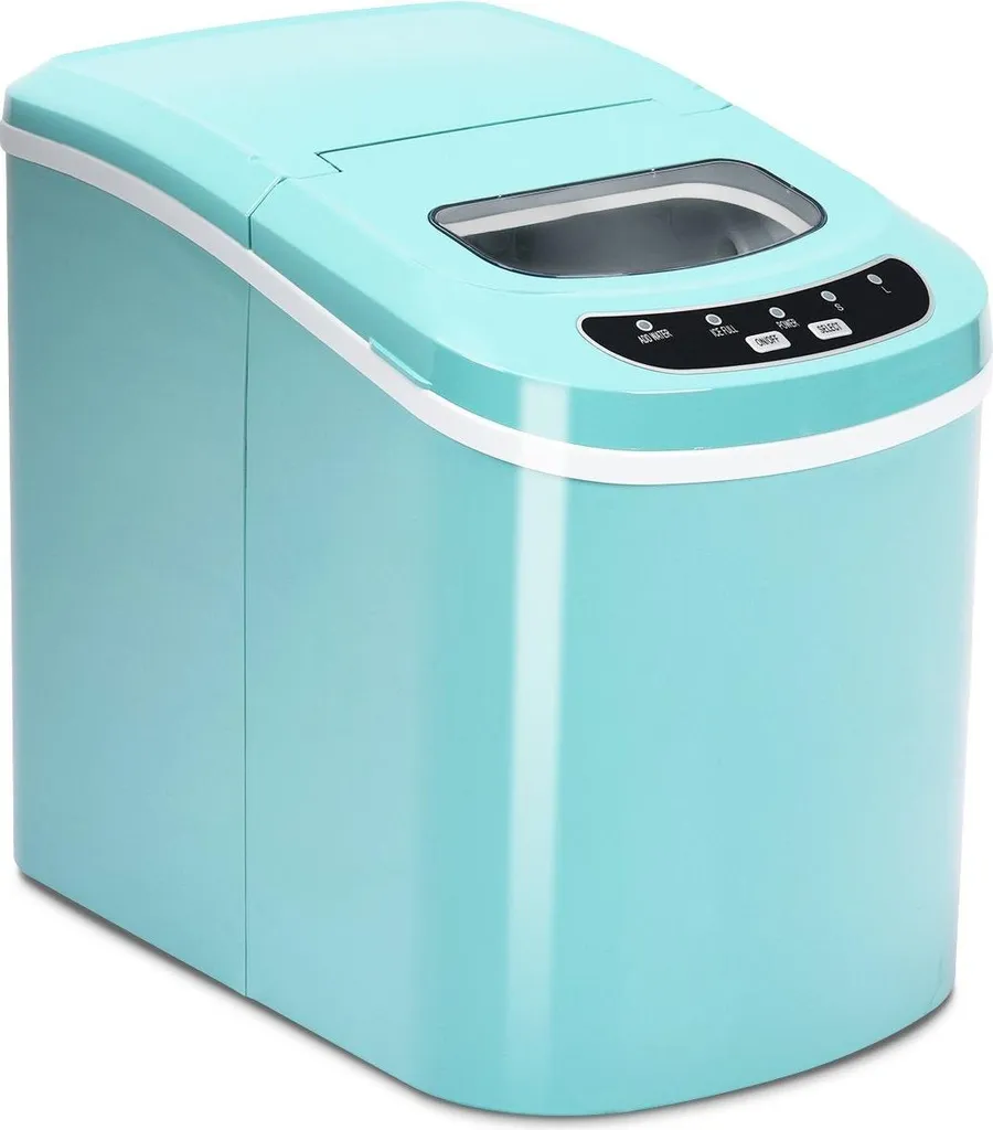 Machine à glaçons portable 2,2 L verte pour glaçons rapides en continu