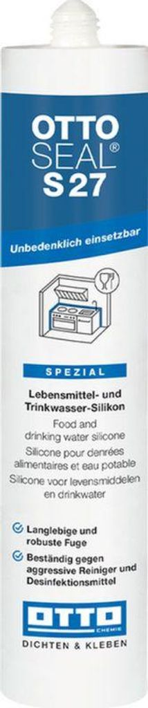 OTTOSEAL Silikon S-27 310ML RAL 7004 - 7027493 Produktbild 