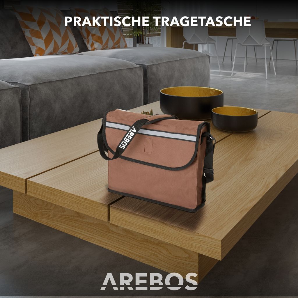 AREBOS ľahký rolátor, rolátory, 6-pozičné nastavenie výšky, Obrázok produktu 11