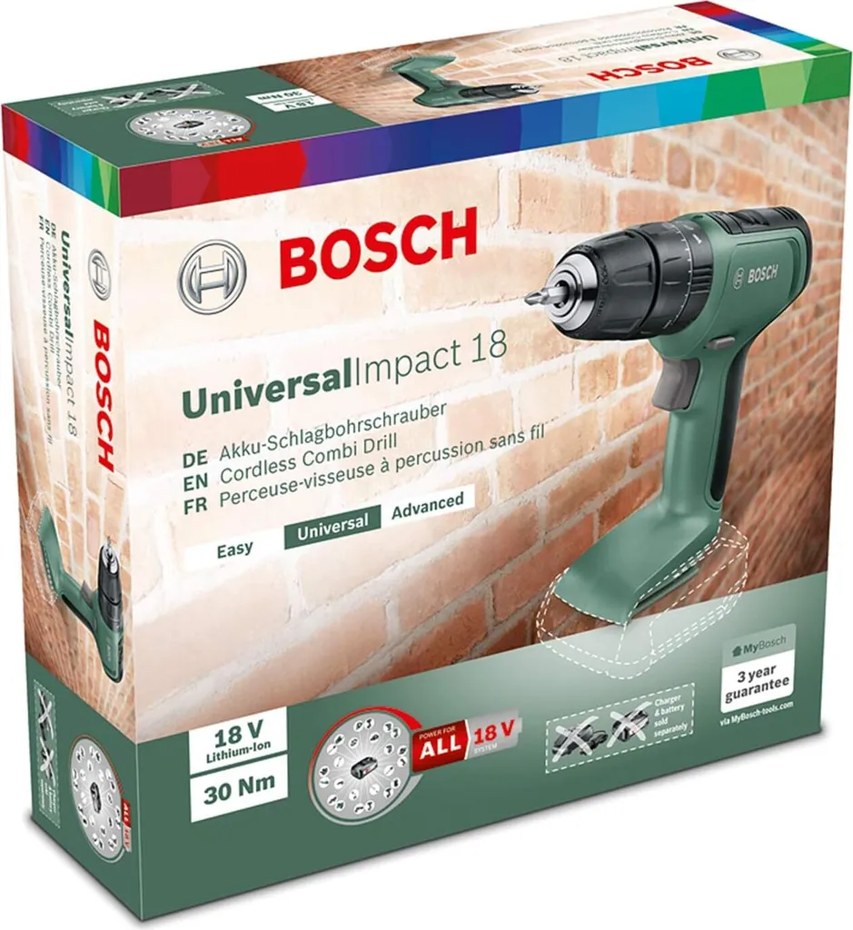 Perceuse à percussion 18V Bosch sans batterie : complétez votre gamme - 8