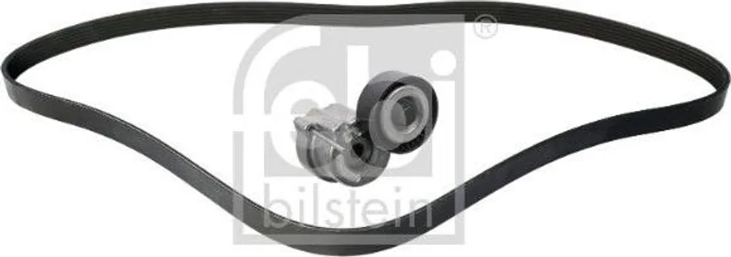Kit courroies trapézoïdales FEBI 183990 pour Giulietta et 500X - OE 55251324