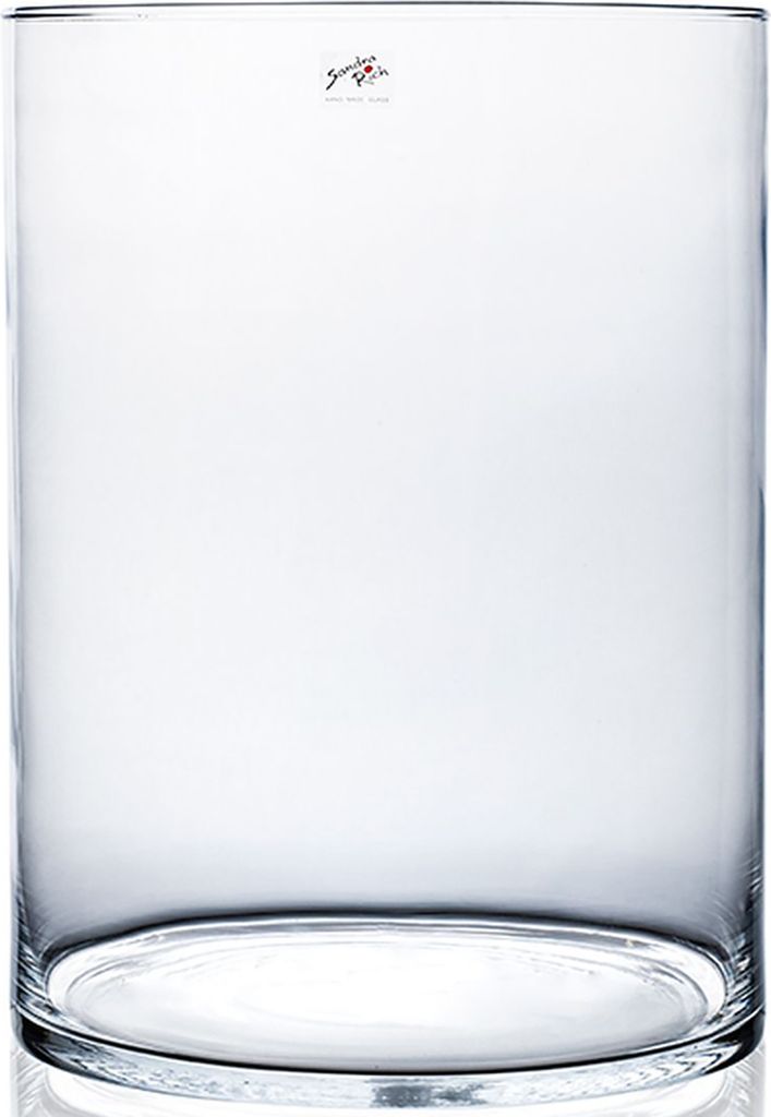 CYLI XXL cylindrical vase - klar - 30x30x40cm - Glas Produktbild 