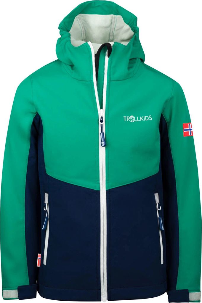 Trollkids Kids Kristiansand Jacket Jungen Jacke Grün 320-327 Grösse 104