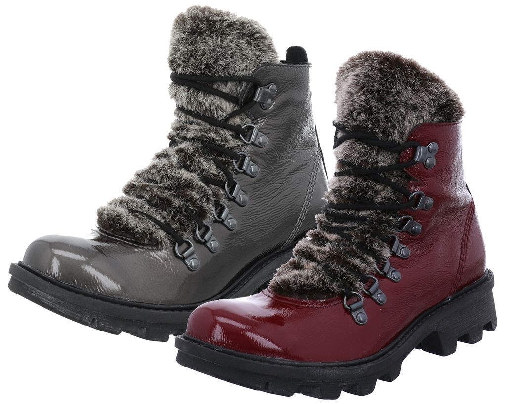 Josef Seibel 69518-PL Marylin 18 Damen Chelsea Boots Stiefeletten Warmfutter, Größe:38 EU, Farbe:Grau