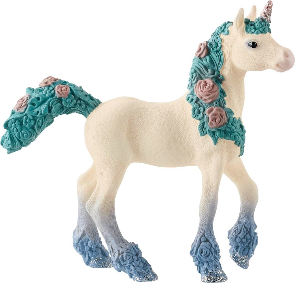 Schleich bayala            70591 Blüteneinhorn Fohlen Produktbild 
